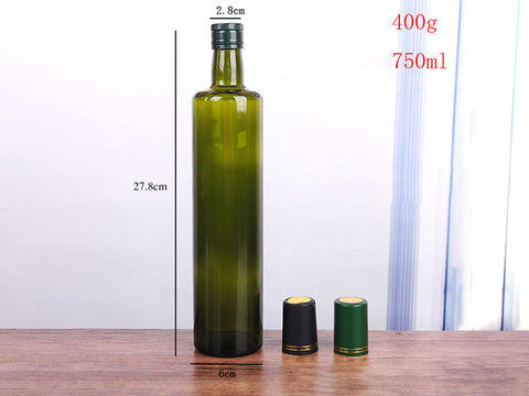 Willow Green Olive Oil Bottle 750ml (24Pcs/Ctn)