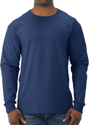 Olmecs Men's Long Sleeve Round Neck T-Shirts