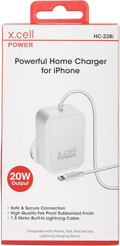 X.cell Home Charger HC-228i /Lightning Cable