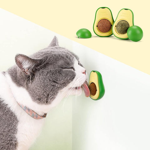 Dorakitten Catnip Ball Catnip Toy | 2pcs Avocado Cat Toy