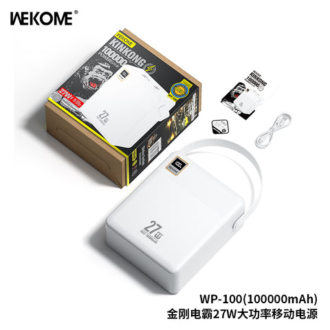 WEKOME WP-100 100000mAh Power Bank