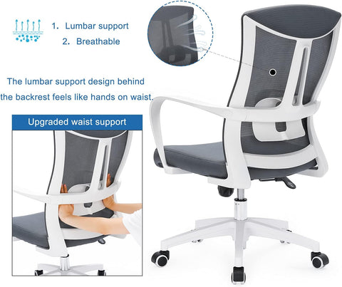 Home Office Executive Adjustable Seat Height Desk Chair