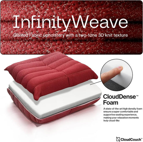 NAVO CloudCouch, Single Seated CloudDensity Foam Sofa