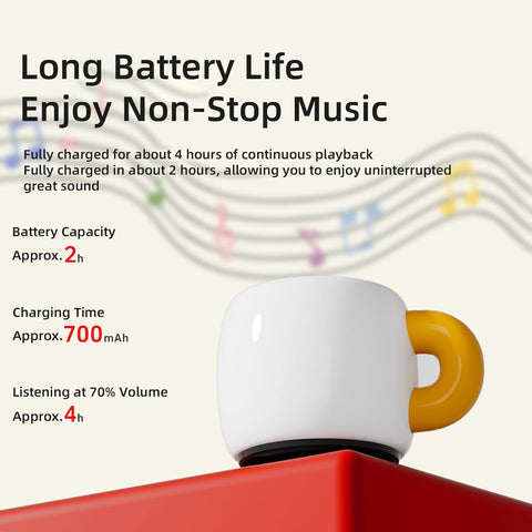 Portable Bluetooth Mini Speaker – Wireless Rechargeable Creative Cup-Shaped Design