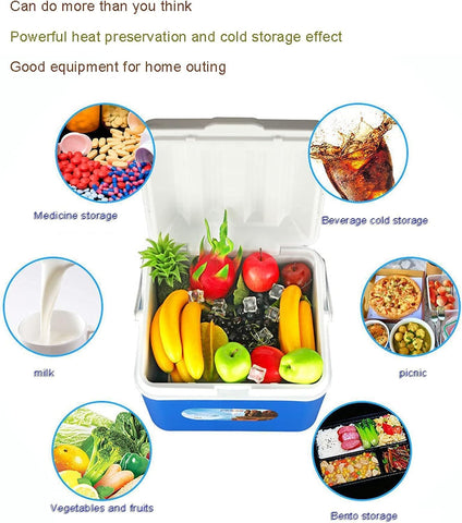 Large Insulated Cooler Box  – Portable Ice Chest for Camping