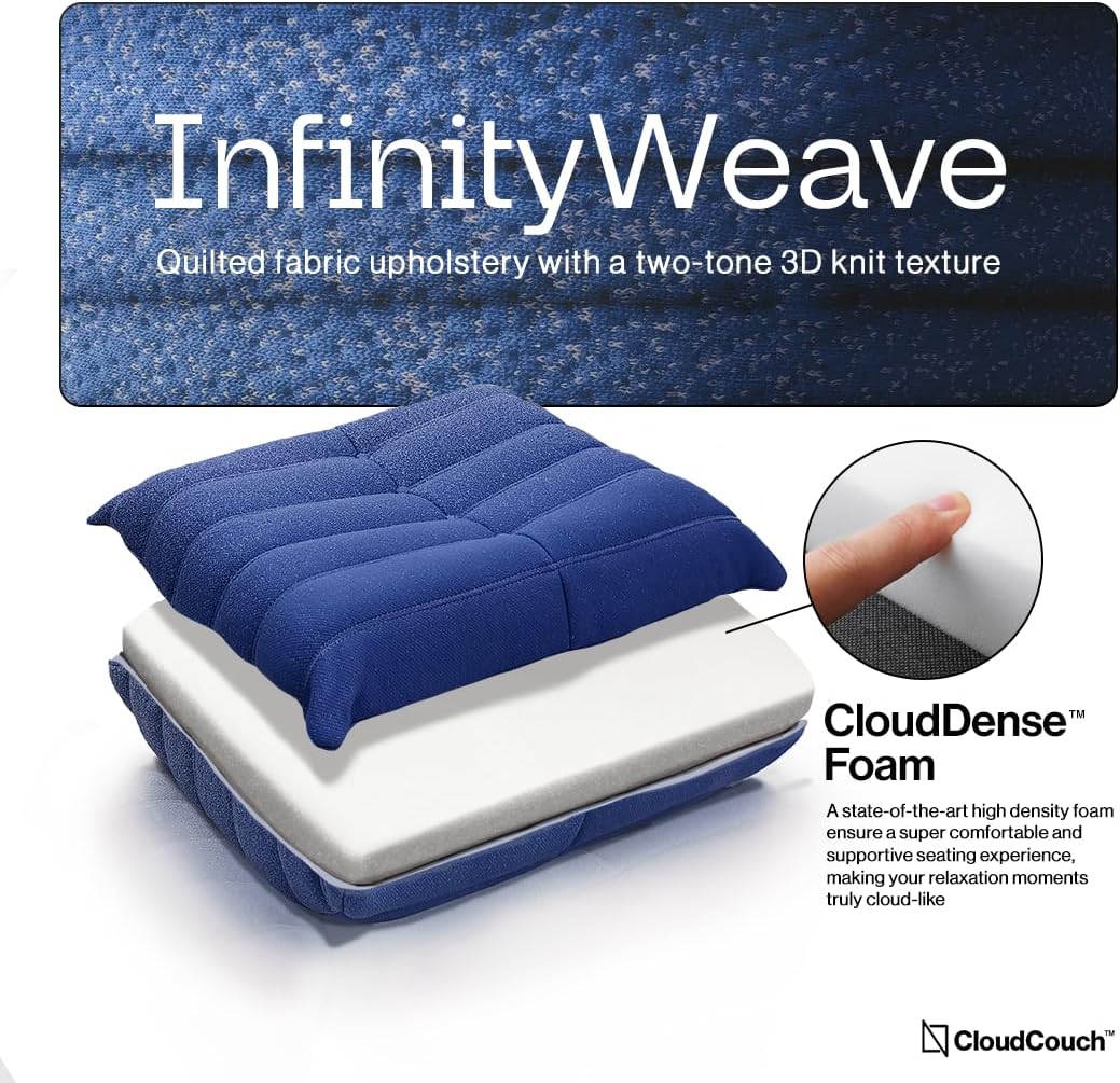 NAVO CloudCouch, Single Seated CloudDensity Foam Sofa