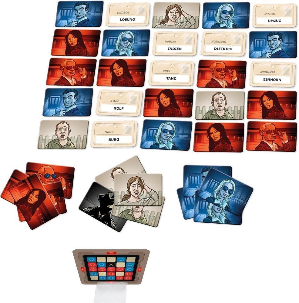 Codenames: Duet - The Two Player Word Deduction Game by CGE Czech Games Edition
