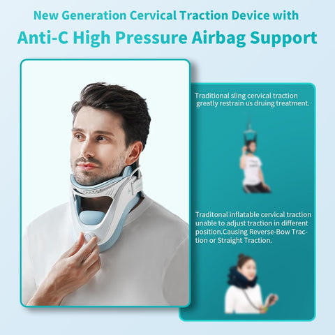 Cervical Neck Traction | Stretch Inflatable Neck Posture Corrector