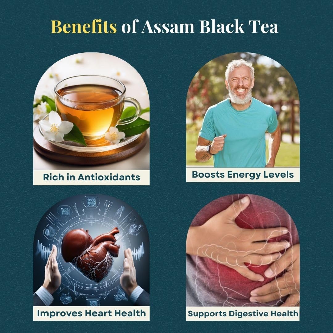COOLERS Assam Black Tea Premium 500g Leaf Tea