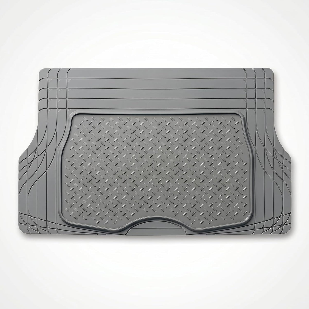 Car Boot Mat, Heavy Duty Waterproof Trunk Liner, Anti-Slip Rubber Cargo Mat (80*126 Cms)