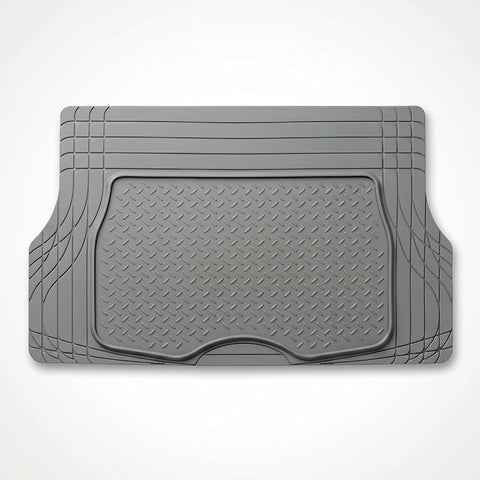 Car Boot Mat, Heavy Duty Waterproof Trunk Liner, Anti-Slip Rubber Cargo Mat (80*126 Cms)