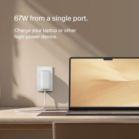 Belkin BoostCharge 3-Port USB-C Wall Charger with PPS 67W