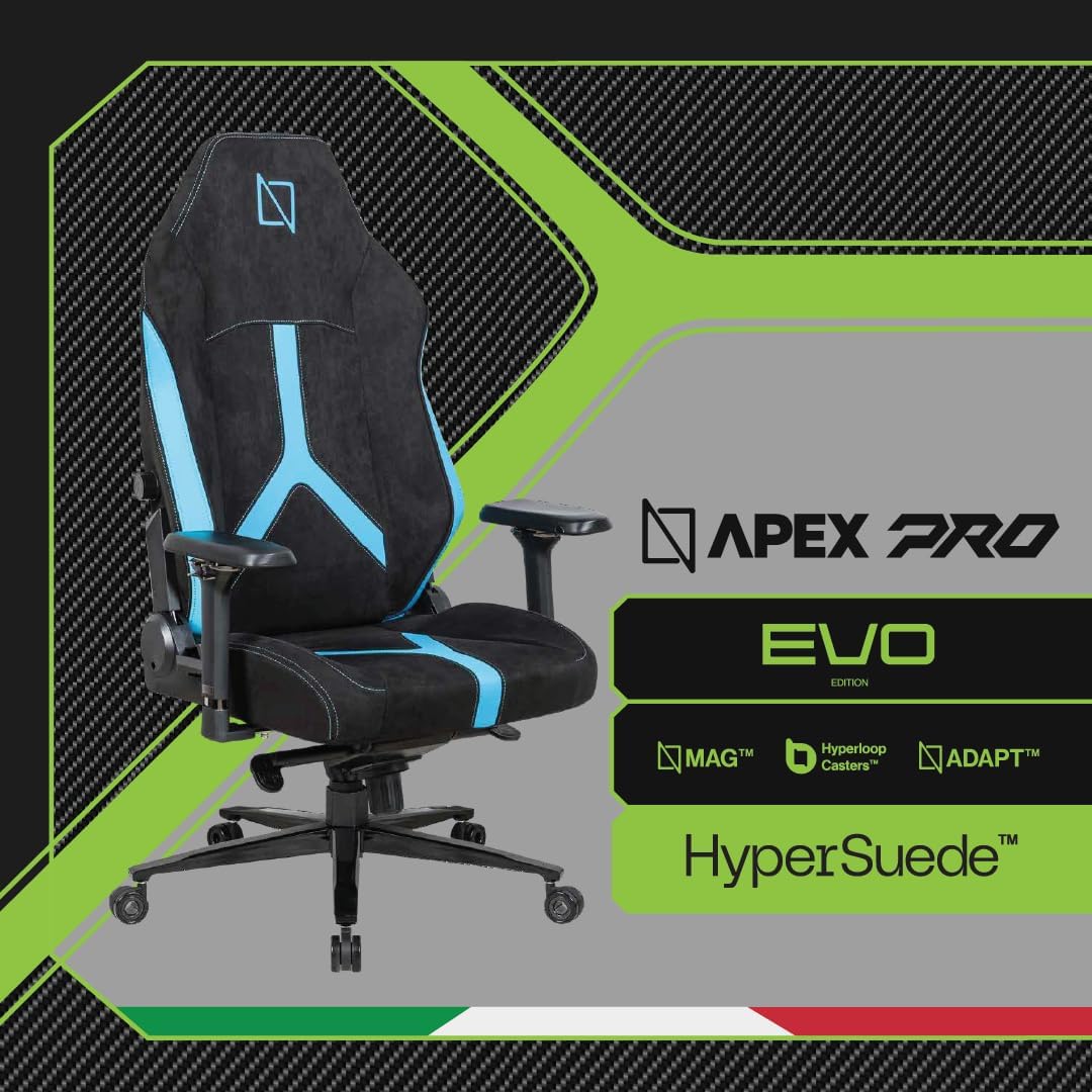 Navodesk APEX AIR, Ergonomic Gaming Chair (Miami Blue)