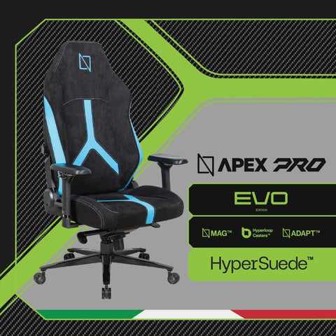 Navodesk APEX AIR, Ergonomic Gaming Chair (Miami Blue)