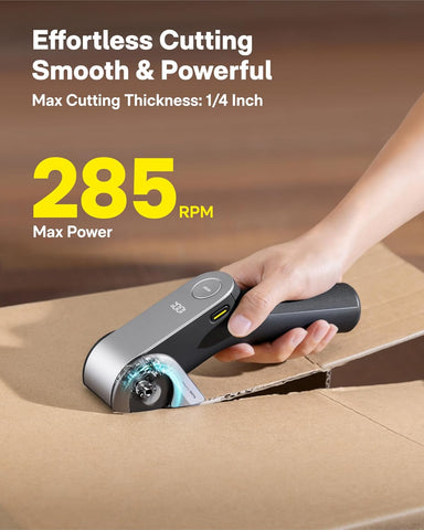 EdgeFlow Cardboard Cutter Box Cutter Cordless Electric Scissors - HOTO