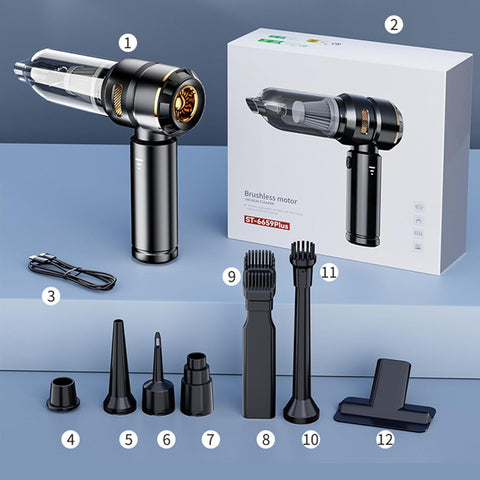 Portable Handheld Vacuum Cleaner Cordless, USB Rechargeable Mini Vacuum Cleaner (Copy)