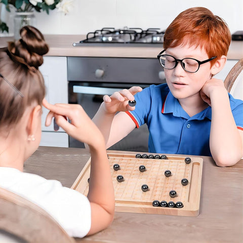 emma Magnetic Chess Set with Wooden Board for Kids Adults
