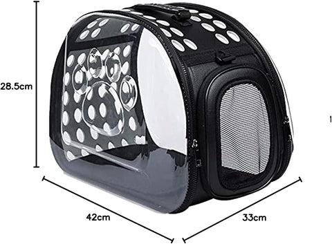 Hard Case Transparent Cat Carrying Bag - Ferribiella