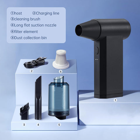 Portable Handheld Vacuum Cleaner Cordless, USB Rechargeable Mini Vacuum Cleaner