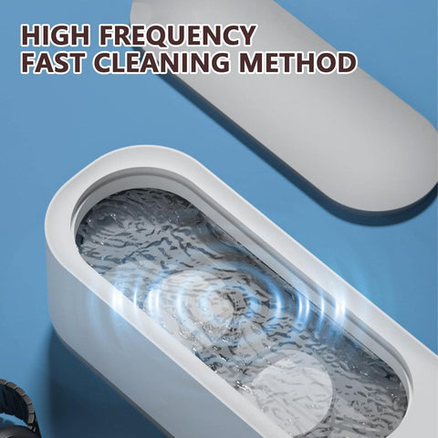 Ultrasonic Cleaner Machine Small Portable For Jewellery Watches Dentures - RF-717