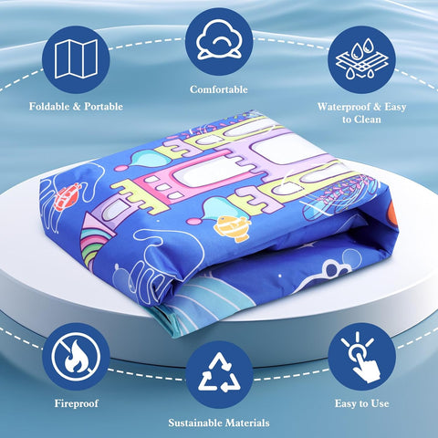 Interactive Electronic Prayer Mat with Touch Sensitivity Islamic Prayer Mat