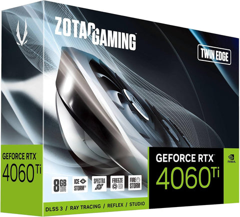 "ZOTAC GAMING GeForce RTX 4060 Ti 8GB Twin Edge"