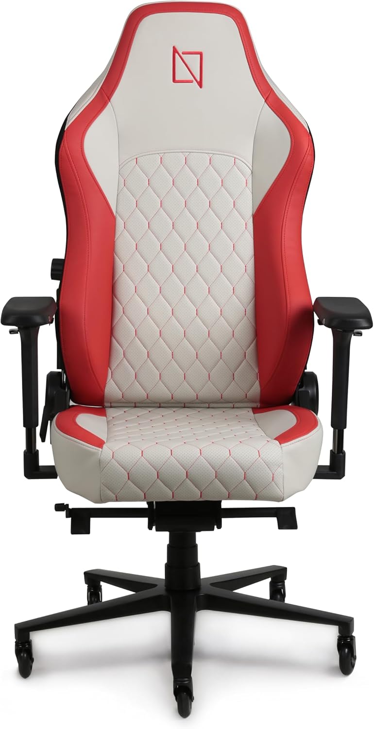 Navodesk APEX AIR, Ergonomic Gaming Chair (CloudLeather, SPIDER RED)