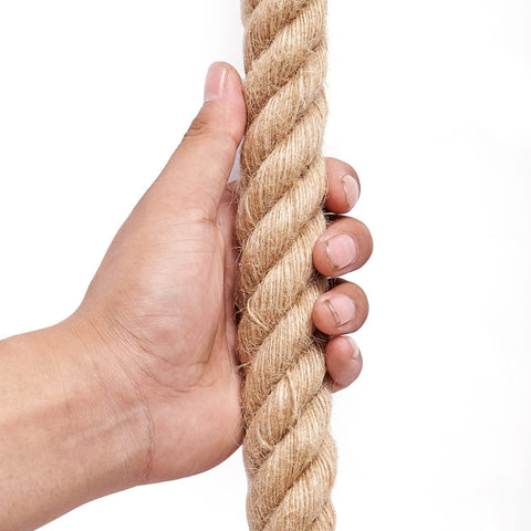 Strong Hemp 32mm x 91.4 mm  Twine Cord for DIY Crafts, Decoration, Gift Wrapping, Garden, Boating, Hanging and Packing and Pets - Eco-Friendly, Durable Utility Rope (4mm To 32mm)