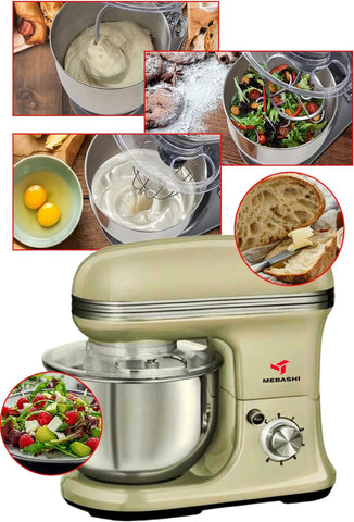 MEBASHI 5L Stand Bowl Mixer ME-SBM1111 (RED/White/BLACK)