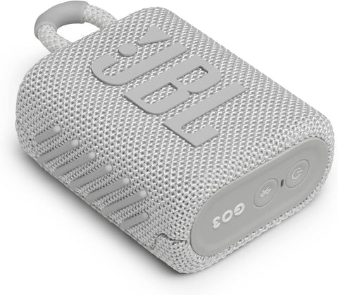 JBL Go 3 Portable Waterproof Speaker with JBL Pro Sound, Powerful Audio, Punchy Bass