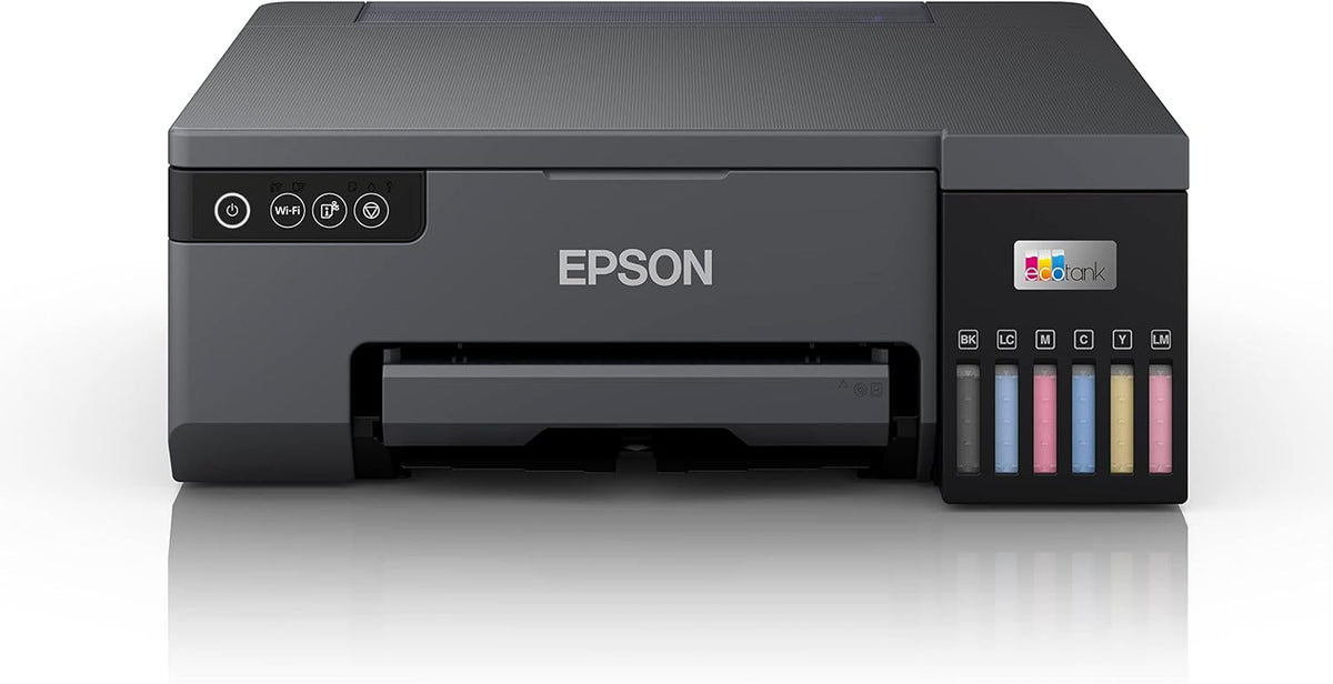 Epson Ecotank L8050 Color Photo Printer with 1 Set Sublimation Ink & 50 Sublimation Papers
