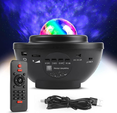 Night Light Baby Star Projector, Bluetooth music laser light