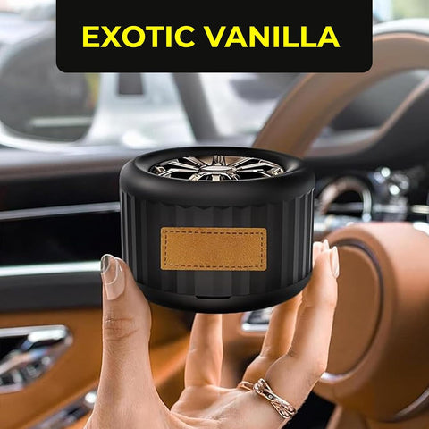 Exotic Vanilla Car Aroma Diffuser Air Freshener – Premium Essential Oil Fragrance Diffuser for Car Interior