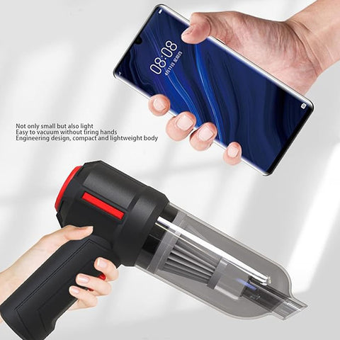 High Suction Car Vacuum Cleaner for Keyboard & Pet Hair Cleaning (Handheld Vacuum)