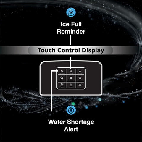 Green Lion 3 in 1 Bullet Ice Maker, Water Dispenser, Ice Crusher, 5L Water Tank