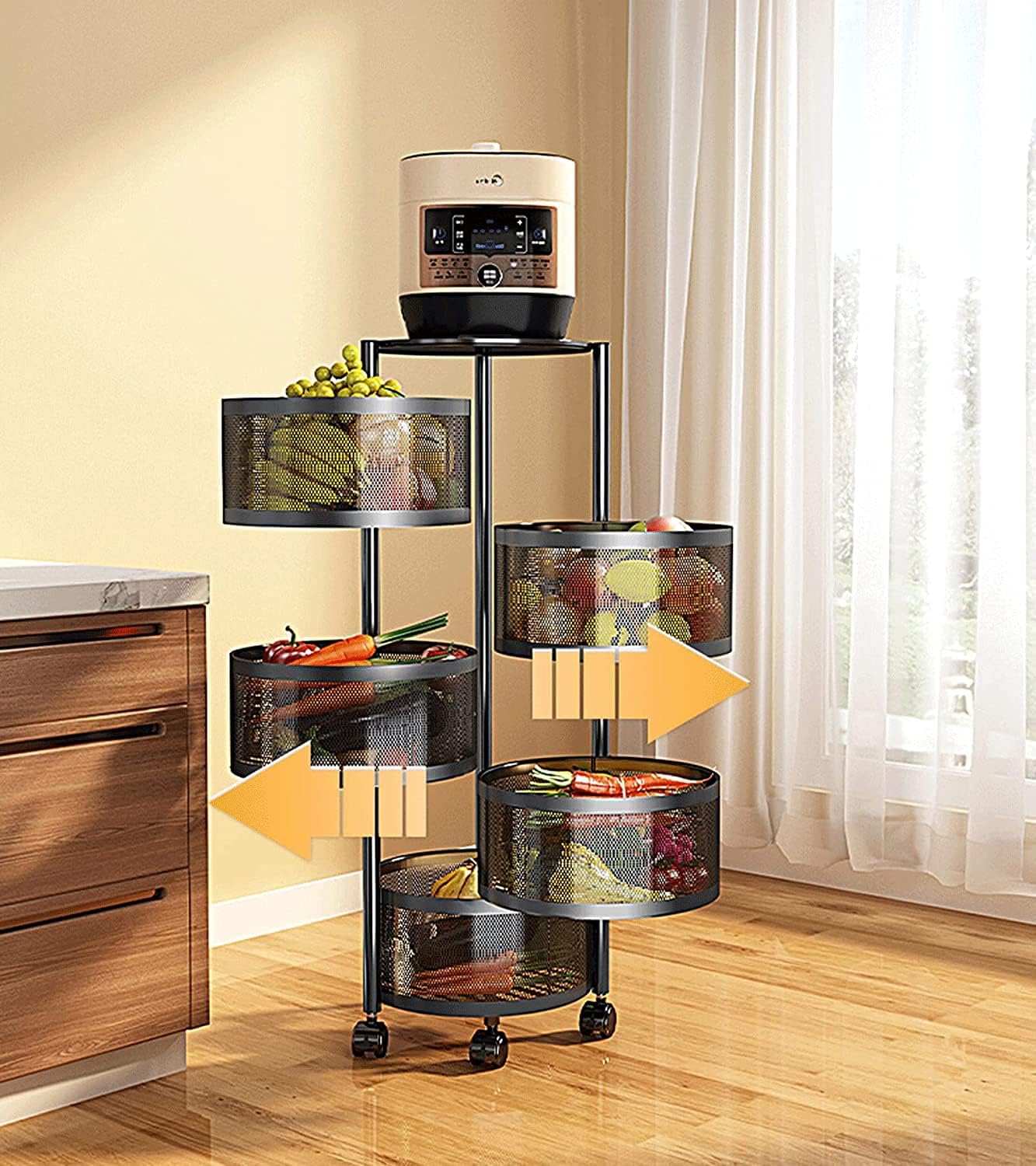 LIYING Multi-Layer Kitchen Storage Shelf