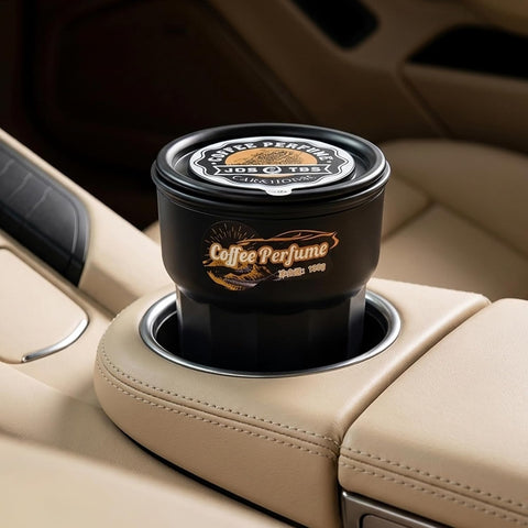 Long Yue Yao Gui Coffee Scent Car Air Freshener Jar 190g – Long Lasting Coffee Perfume, Premium Odor Eliminator