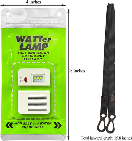 Salt Water Lamp Emergency Lighting Outdoor Lamp No Battery Pollution-Free