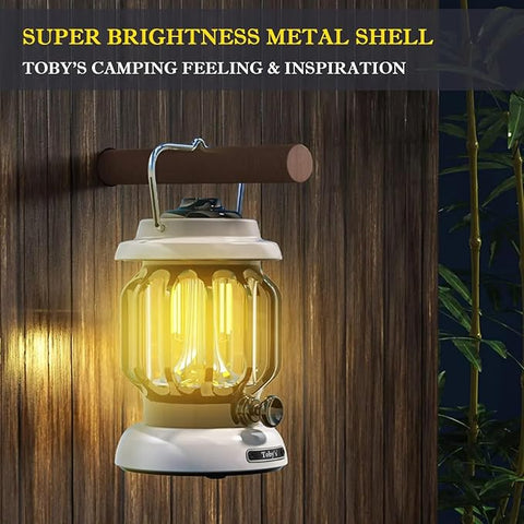 Toby's New Launched LED Camping Light Waterproof Retro Portable Emergency Light