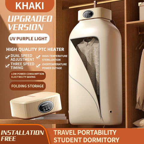 Portable Laundry Dryer, Multifunctional Electric Dryer Machine