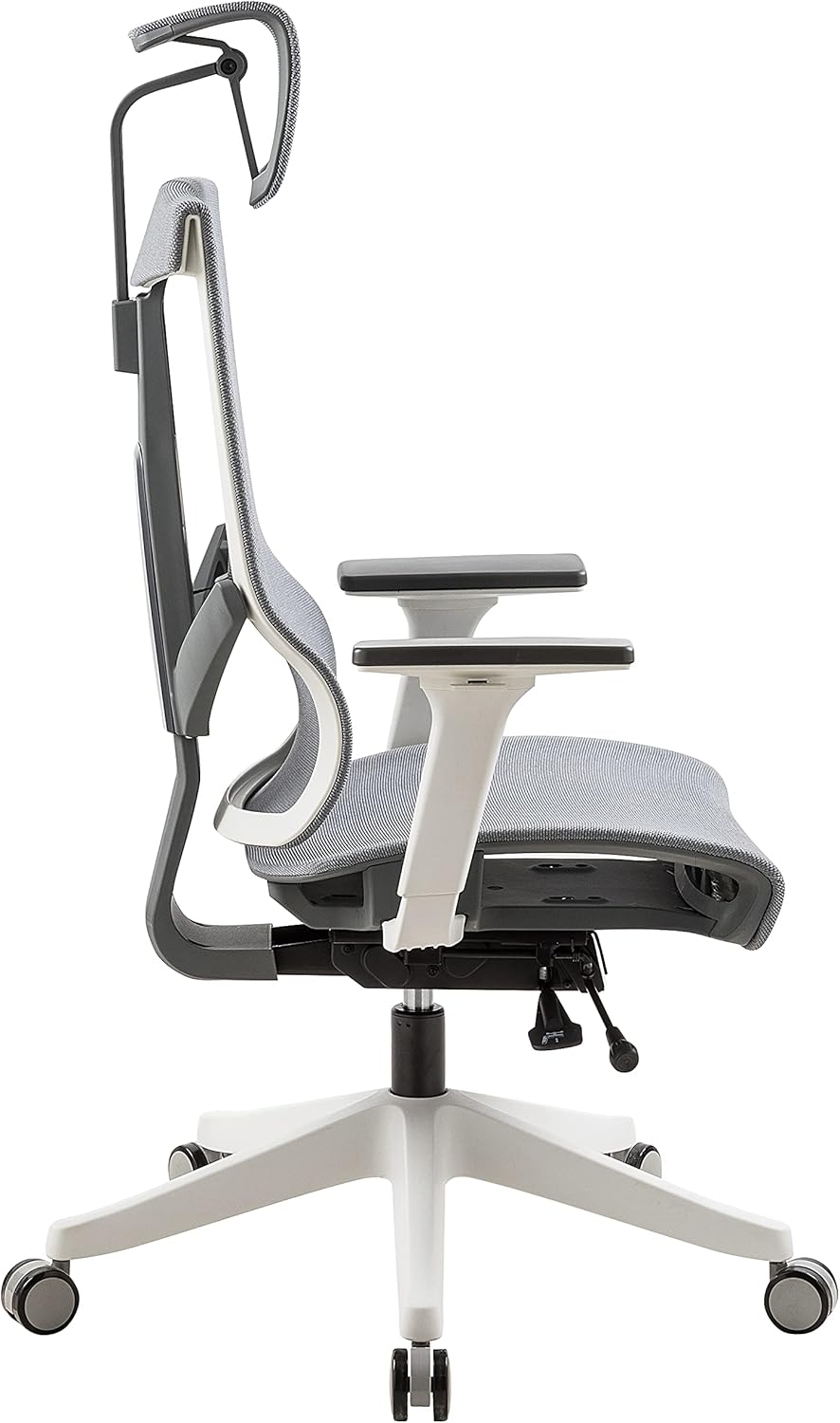 NAVO AERO, Premium Ergonomic Fabric Office Chair (GREY)