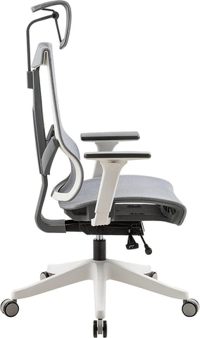 NAVO AERO, Premium Ergonomic Fabric Office Chair (GREY)