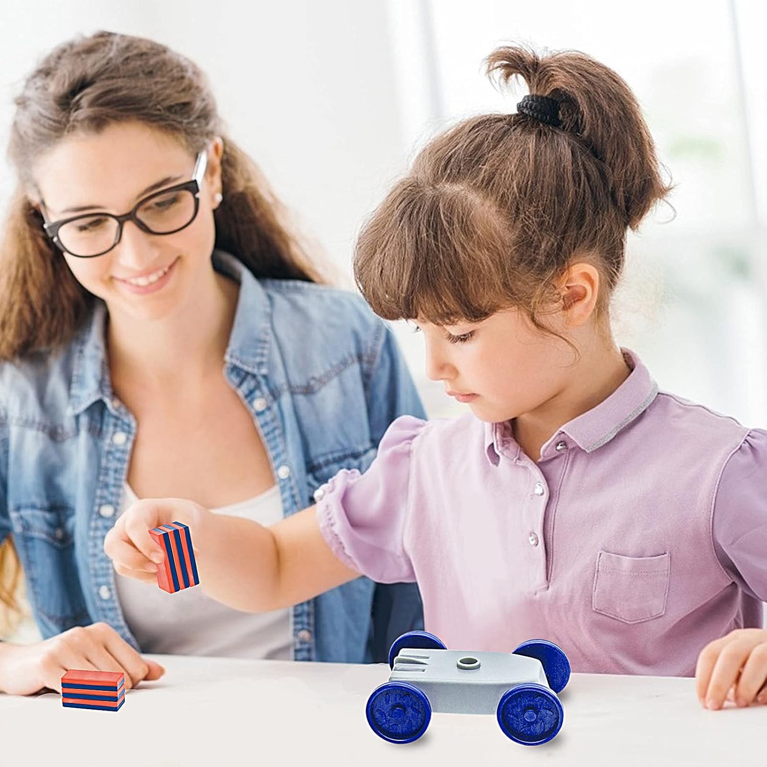 emma 12-in-1 Magnet Science Kit Toys|12 STEM Magnetic Science Experiments