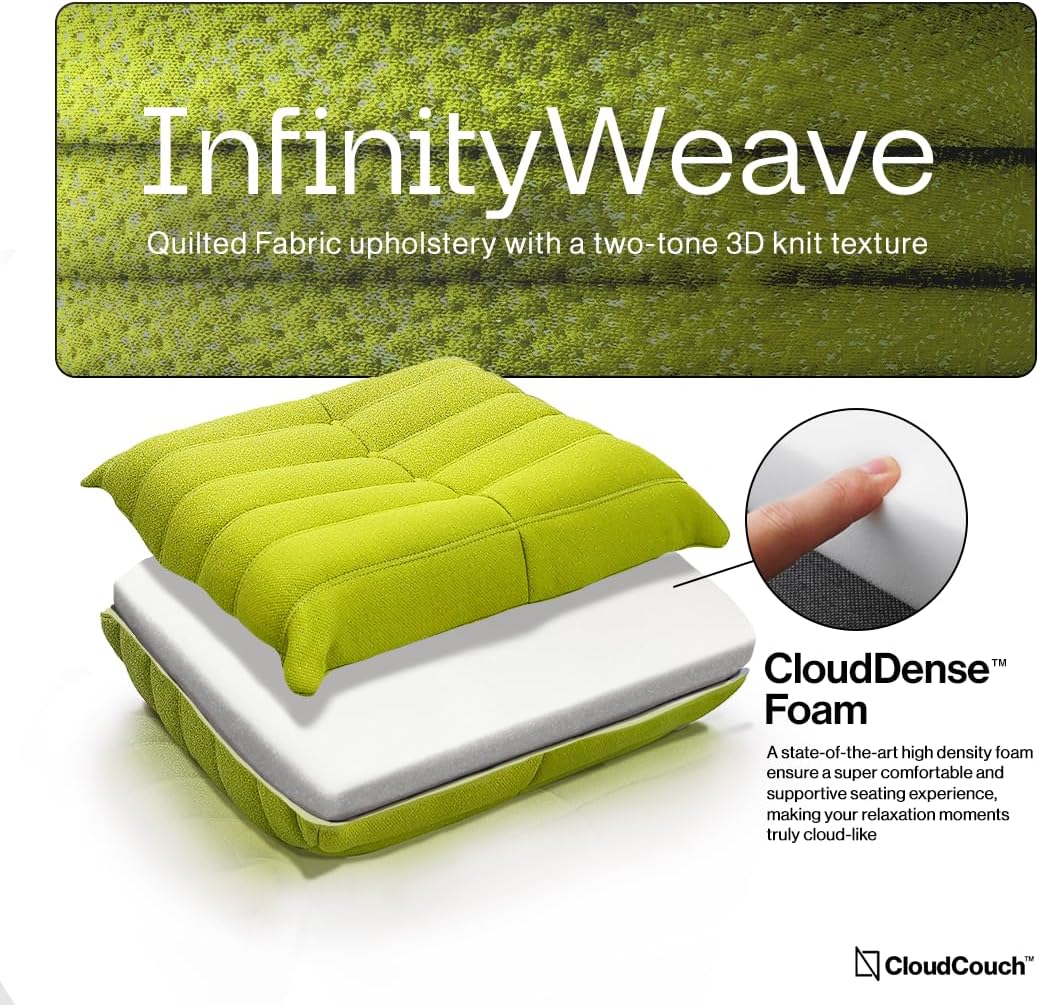 NAVO CloudCouch, Single Seated CloudDensity Foam Sofa