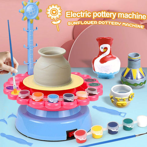 Pottery Wheel, 26pcs Electric Pottery Wheel Kit,Pottery Machine Art Set