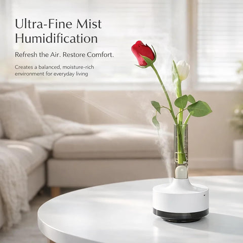 Portable Cool Mist Humidifier with LED Night Light