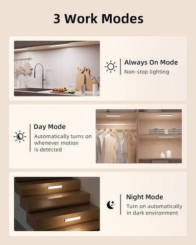 EZVALO Under-Unit Light Kitchen LED with Charging Station 62 LEDs