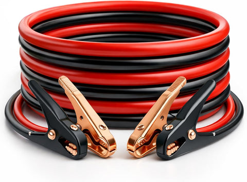 800AMP - 2.5Meter Car Battery Jumper Cables – Booster Cables with Copper Clamps