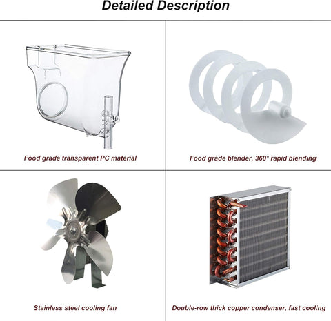 Ice Slush Machine Cooling Beverage Making Machine Frozen Drink Slush Machine