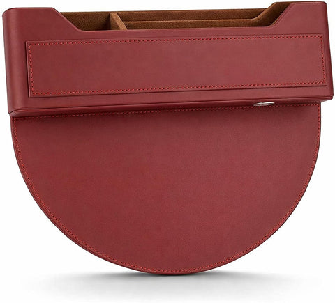 Car Seat Gap Organizer with Cup Holder – PU Leather Auto Storage